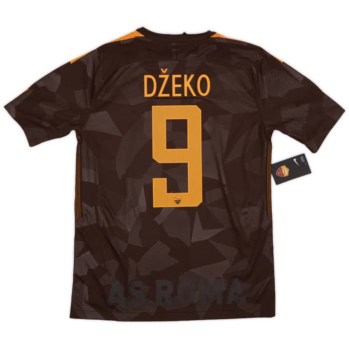 2017-18 Roma Third Shirt Dzeko #9 (M)