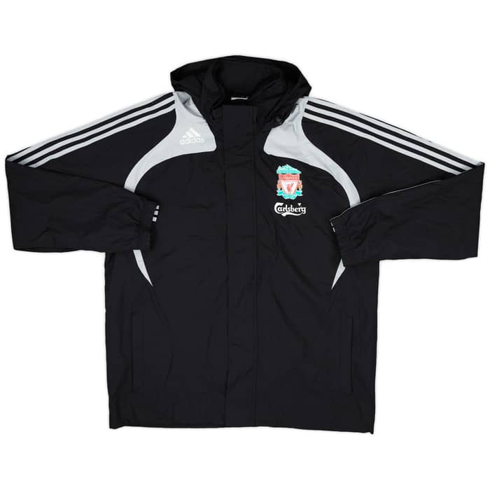 2008-09 Liverpool adidas Rain Jacket - 8/10 - (XL)