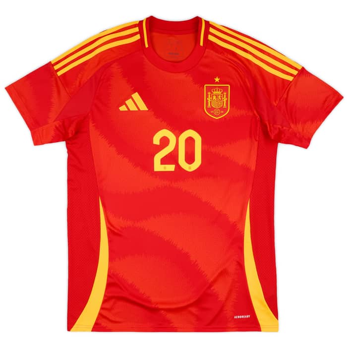 2024-25 Spain Home Shirt Pedri #20