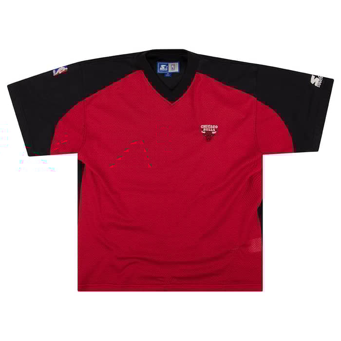 1990s Chicago Bulls Starter Mesh Tee M