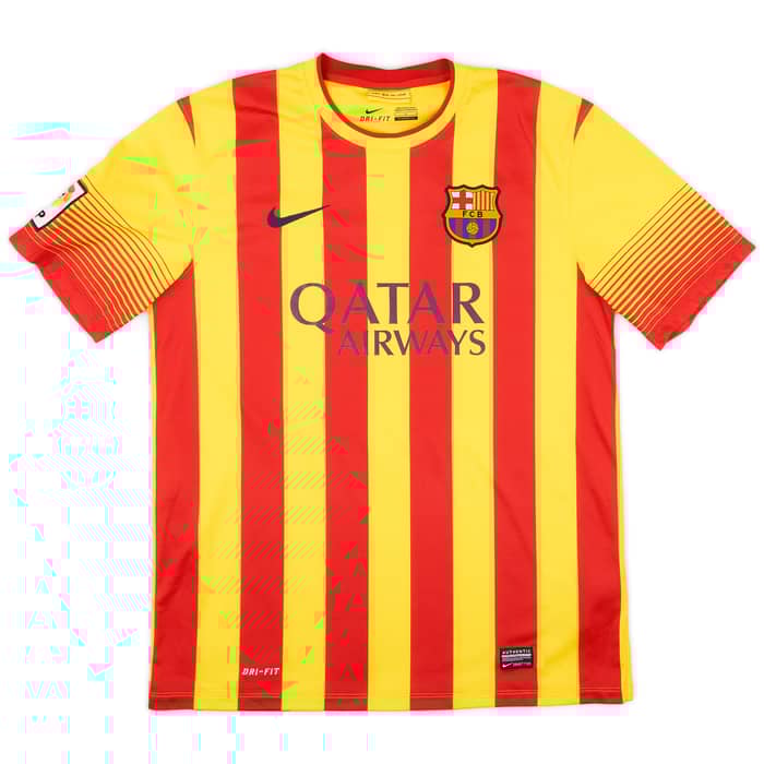 2013-15 Barcelona Away Shirt Messi #10 - 8/10 - (L)