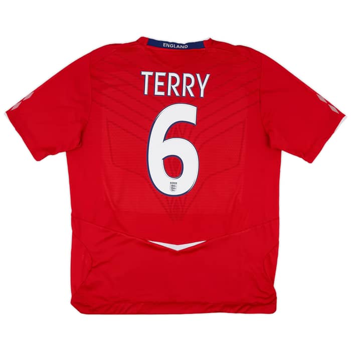 2008-10 England Away Shirt Terry #6 - 9/10 - (XL)