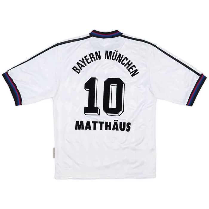 1996-98 Bayern Munich Away Shirt Matthaus #10 - 6/10 - (S)