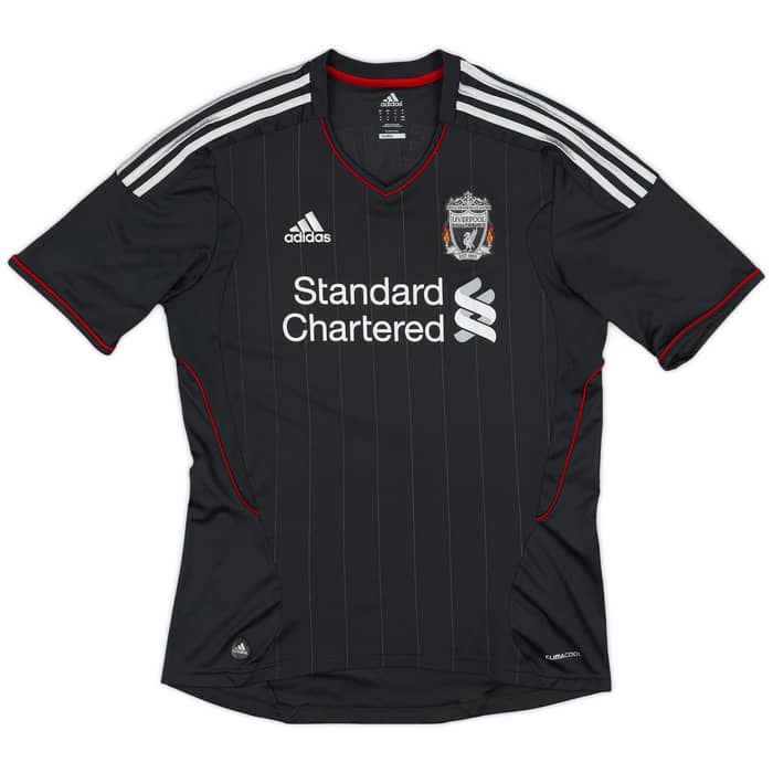 2011-12 Liverpool Away Shirt Jose Enrique #3 - 6/10 - (M)