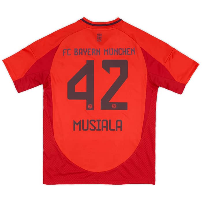 2024-25 Bayern Munich Home Shirt Musiala #42 (KIDS)