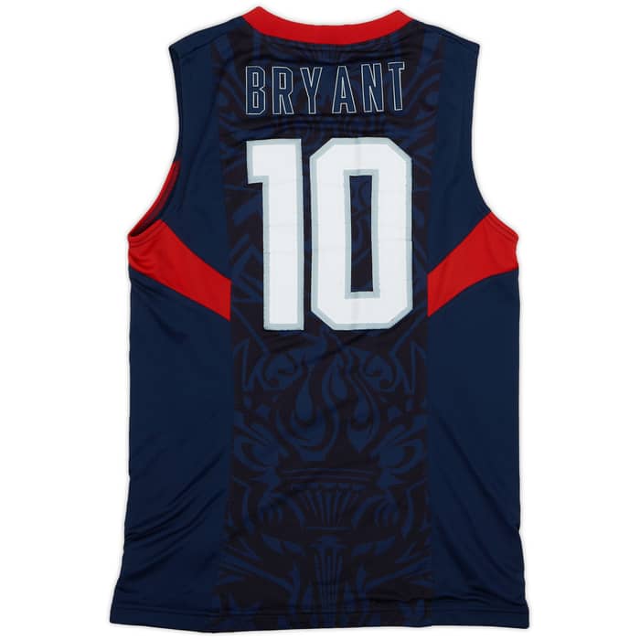 2008 USA Bryant #10 Nike Authentic Away Jersey - 6/10 - (M)