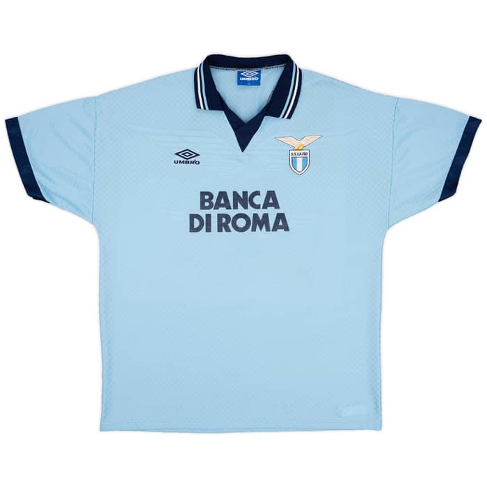 1995-96 Lazio Home Shirt Nesta #13 - 6/10 - (XL)