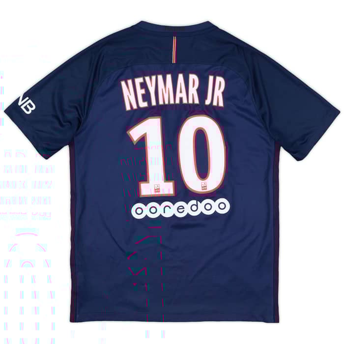 2016-17 Paris Saint-Germain Home Shirt Neymar Jr #10 - 8/10 - (M)