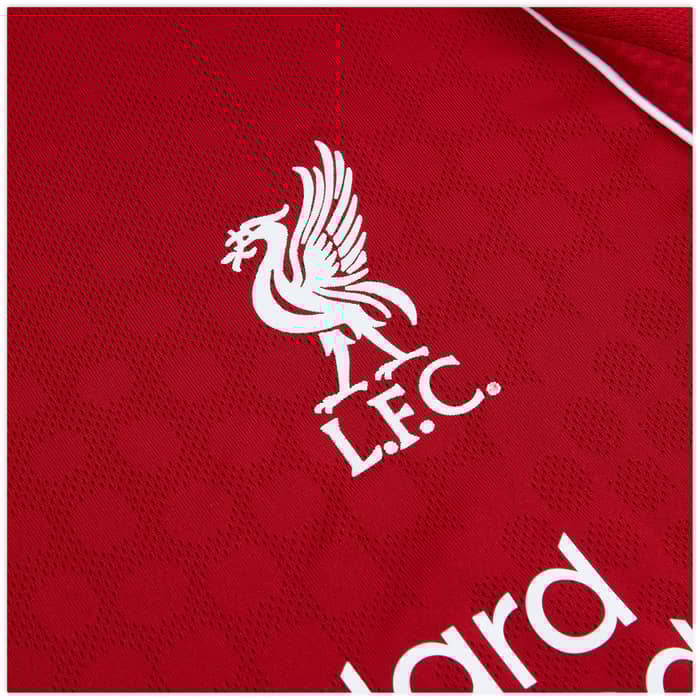 2025-26 Liverpool Authentic Home Shirt Virgil #4