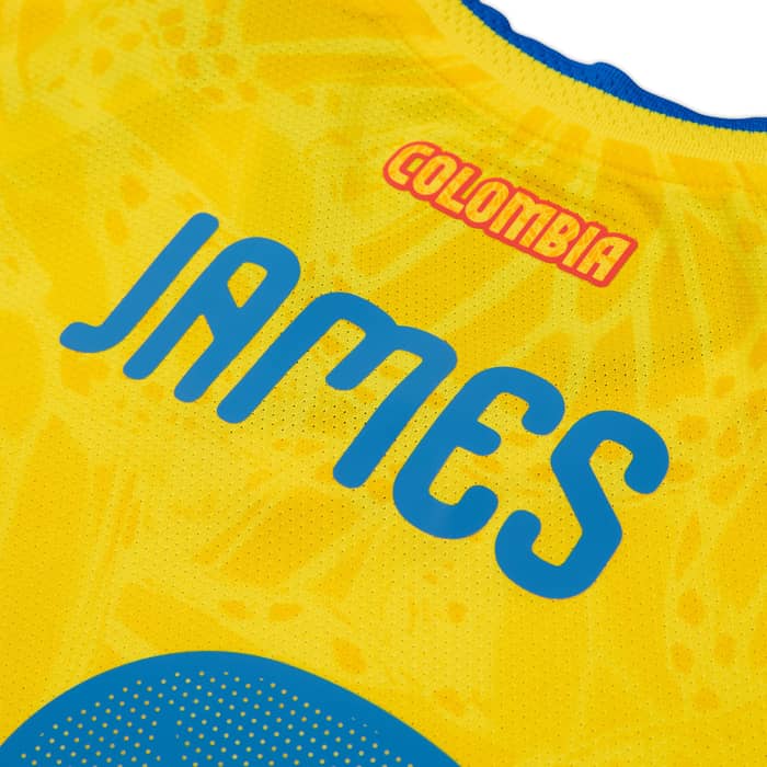 2026-27 Colombia Authentic Home Shirt James #10