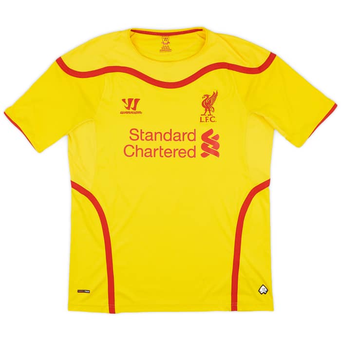 2014-15 Liverpool Away Shirt Gerrard #8 - 8/10 - (L)