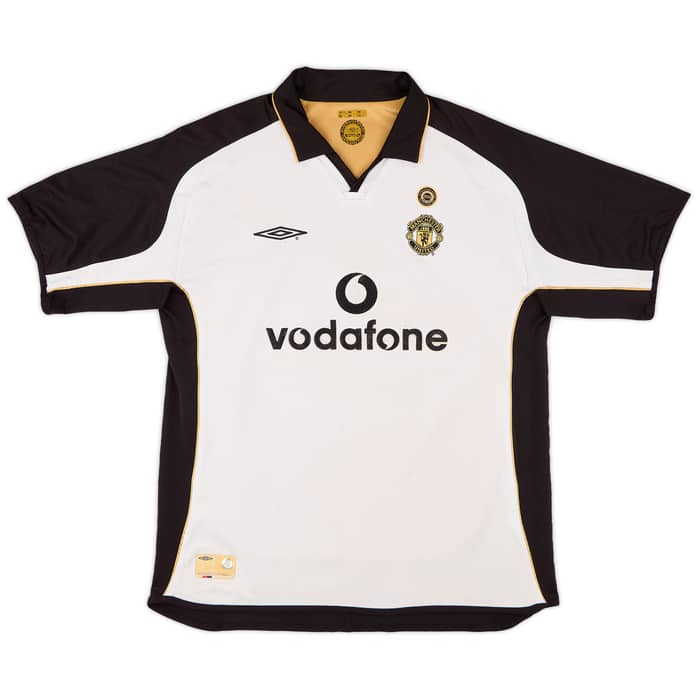 2001-02 Manchester United Centenary Away/Third Shirt Beckham #7 - 5/10 - (XL)