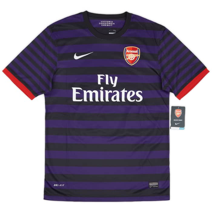 2012-13 Arsenal Away Shirt Arteta #8 (S)