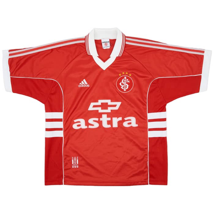 1999-00 Internacional Home Shirt #8 - 9/10 - (L)