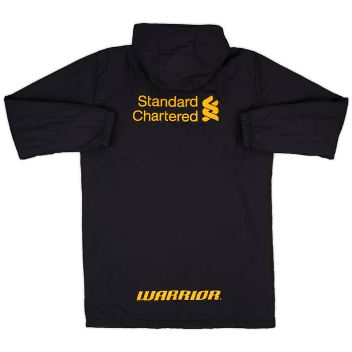 2013-14 Liverpool Warrior Hooded Padded Bench Coat - 6/10 - (M)