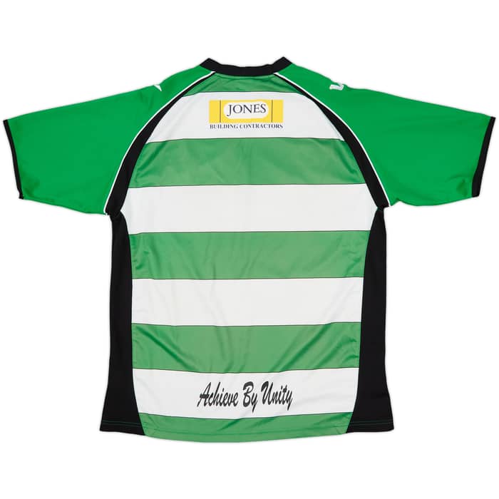 2010-11 Yeovil Home Shirt - 6/10 - (XL)