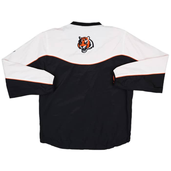 2005-06 Cincinnati Bengals Reebok Pullover Windbreaker Jacket - 8/10 - (M)