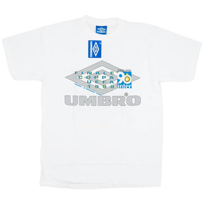 1998 Inter Milan Umbro 'Signed' Graphic Tee (XL)