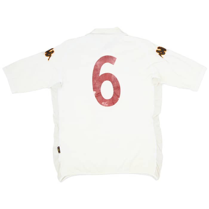 2002-03 Roma Away Shirt #6 - 5/10 - (XXL)