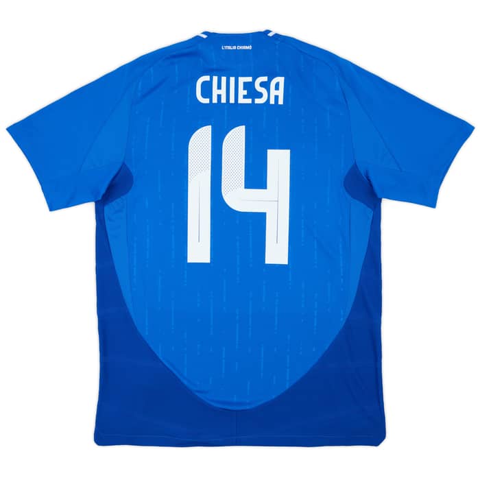 2024-25 Italy Authentic Home Shirt Chiesa #14