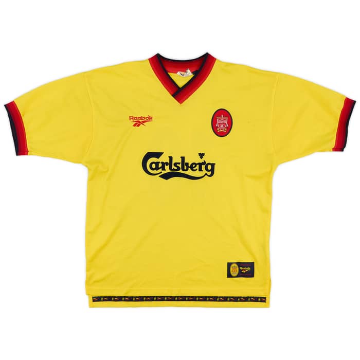 1997-99 Liverpool Away Shirt Owen #10 - 7/10 - (L)