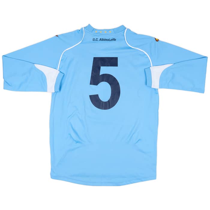 2008-10 AlbinoLeffe Home L/S Shirt #5 - 7/10 - (M)
