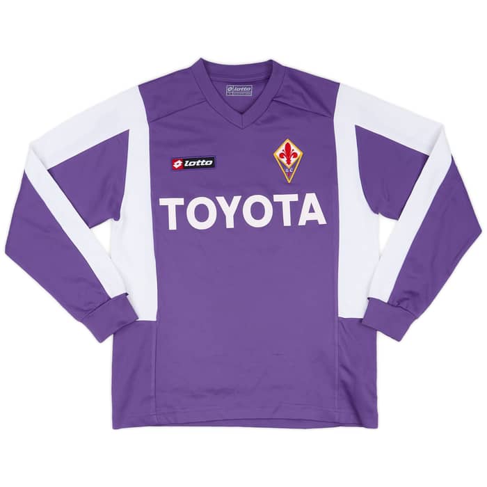 2007-08 Fiorentina Lotto Training Shirt - 8/10 - (S)