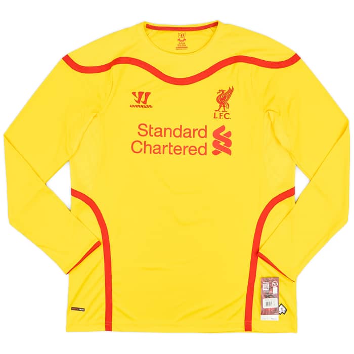 2014-15 Liverpool Away L/S Shirt Gerrard #8 (XL)