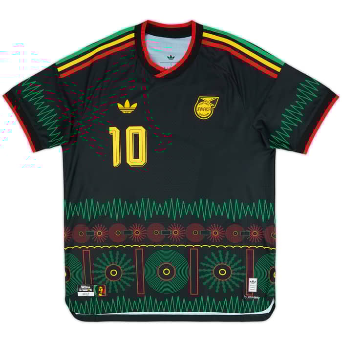 2026-27 Jamaica Authentic Away Shirt Gray #10