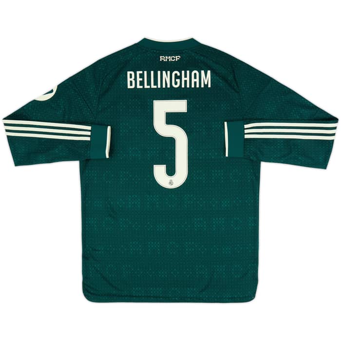 2026-27 Real Madrid Authentic Away L/S Shirt Bellingham #5 