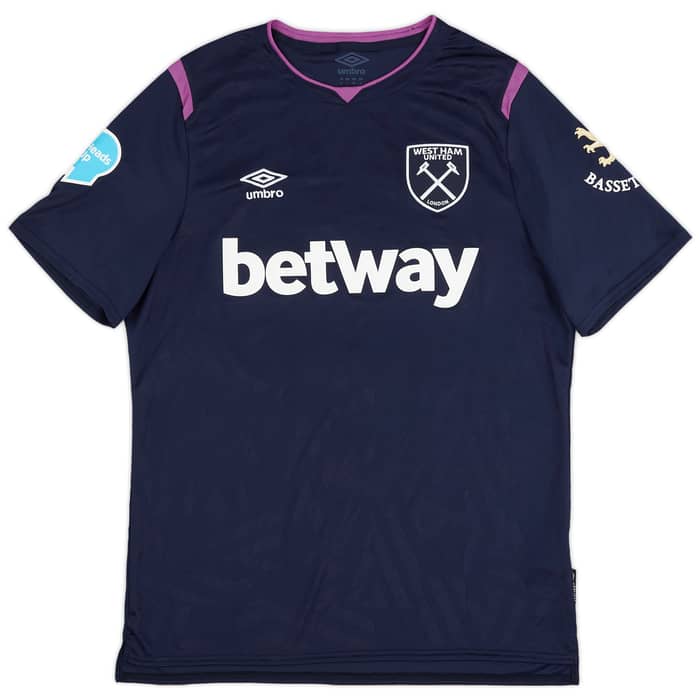 2019-20 West Ham Match Issue Third Shirt Diop #23