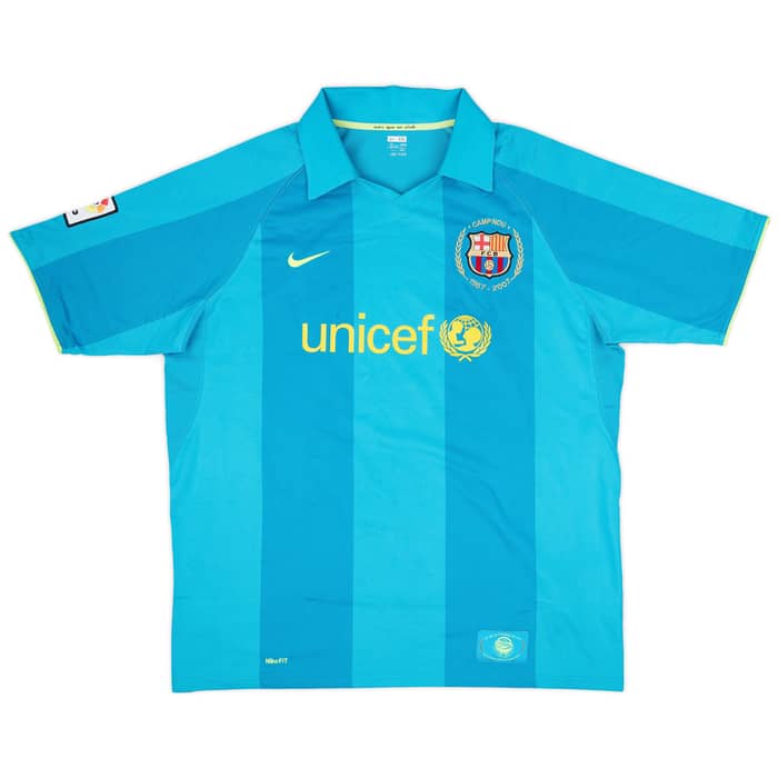 2007-09 Barcelona Away Shirt Messi #19 - 5/10 - (XXL)