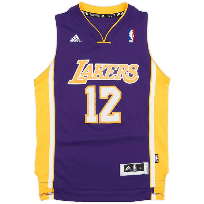 2012-13 LA Lakers Howard #12 adidas Swingman Away Jersey - 7/10 - (M.Boys)