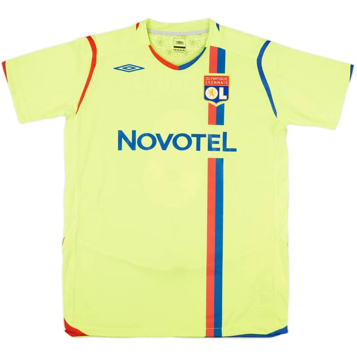 2008-09 Lyon European Shirt Juninho #8 - 7/10 - (XL)
