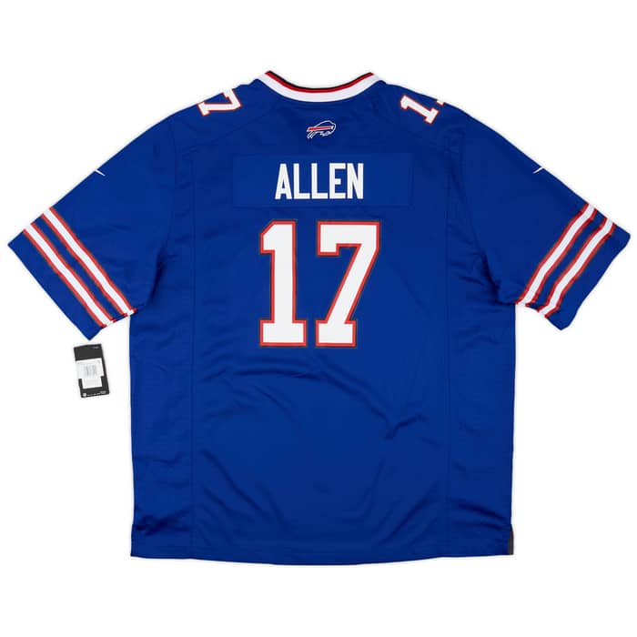 2018-24 Buffalo Bills Allen #17 Nike Game Home Jersey (XXL)