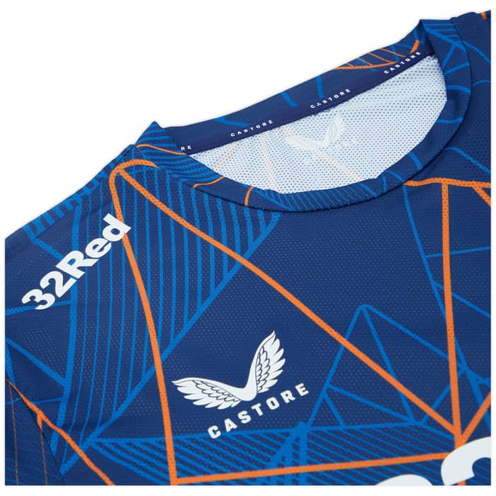 2024-25 Rangers Castore Pre-Match Shirt