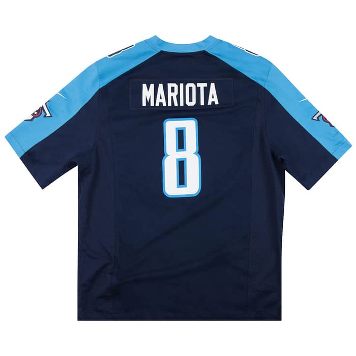 2015-17 Tennessee Titans Mariota #8 Nike Game Jersey (Home) XL