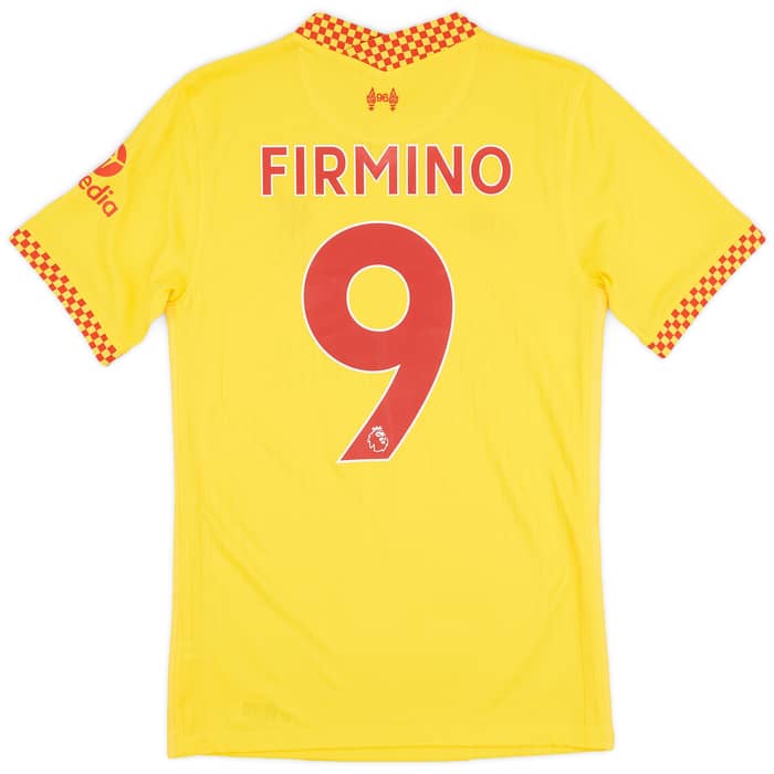 2021-22 Liverpool Third Shirt Firmino #9 - 8/10 - (XS)