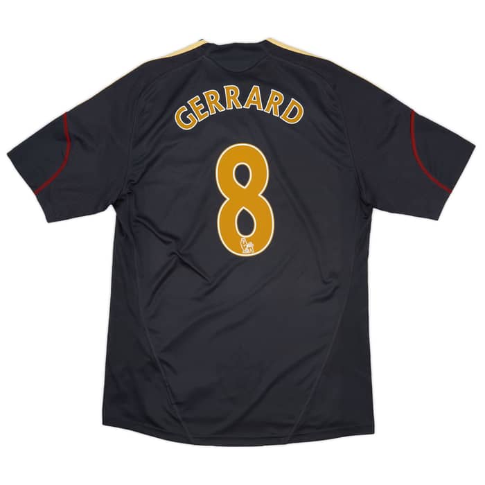 2009-10 Liverpool Away Shirt Gerrard #8 - 6/10 - (XL)
