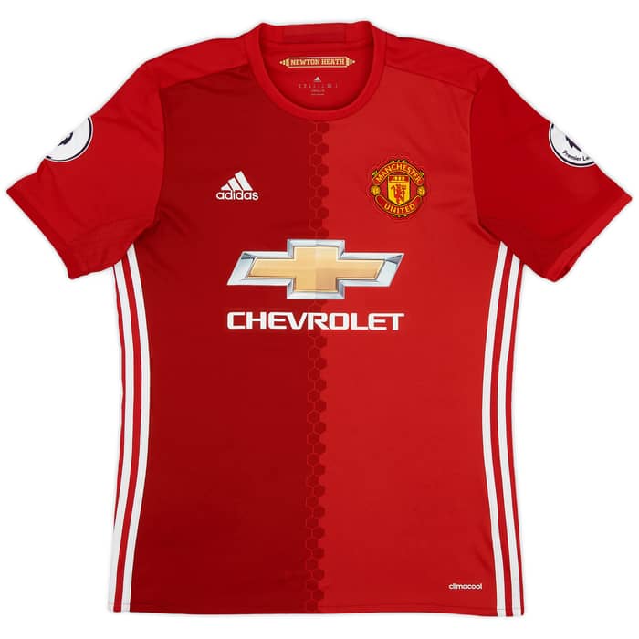 2016-17 Manchester United Home Shirt Ibrahimovic #9 - 7/10 - (M)