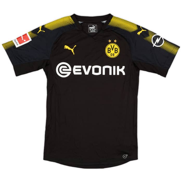 2017-18 Borussia Dortmund Authentic Away Shirt Sergio Gomez #34 - 10/10 - (S)