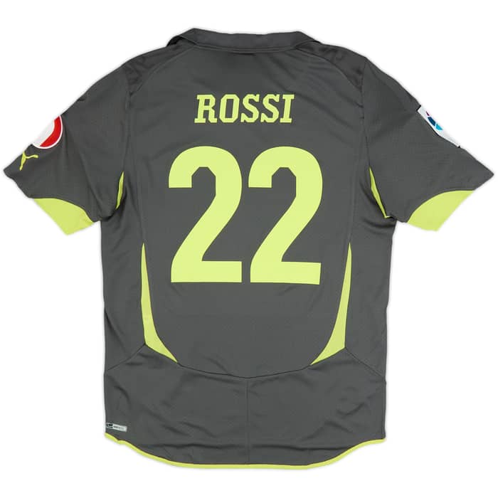2010-11 Villarreal Away Shirt Rossi #22