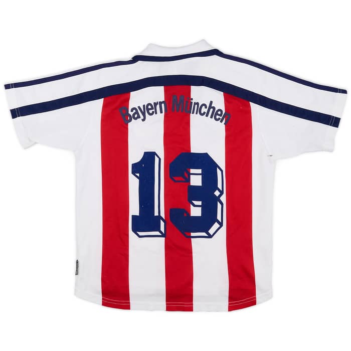 2000-01 Bayern Munich Away Shirt #13 - 8/10 - (L.Boys)