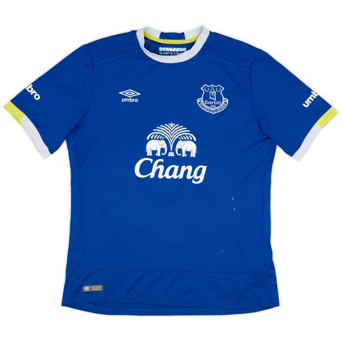 2016-17 Everton Home Shirt Lukaku #10 - 6/10 - (L)
