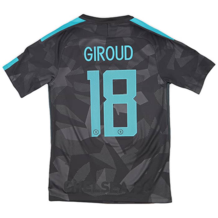2017-18 Chelsea Third Shirt Giroud #18 (S)