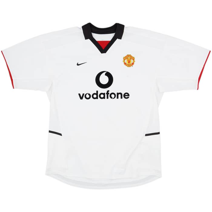 2002-03 Manchester United Away Shirt Beckham #7 - 5/10 - (XL)