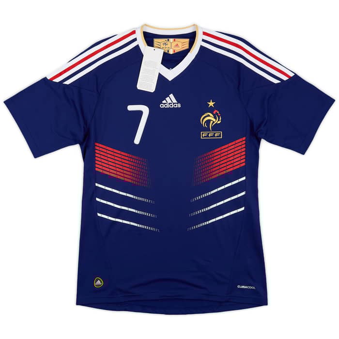 2009-10 France Home Shirt Ribery #7 - 10/10 - (S)