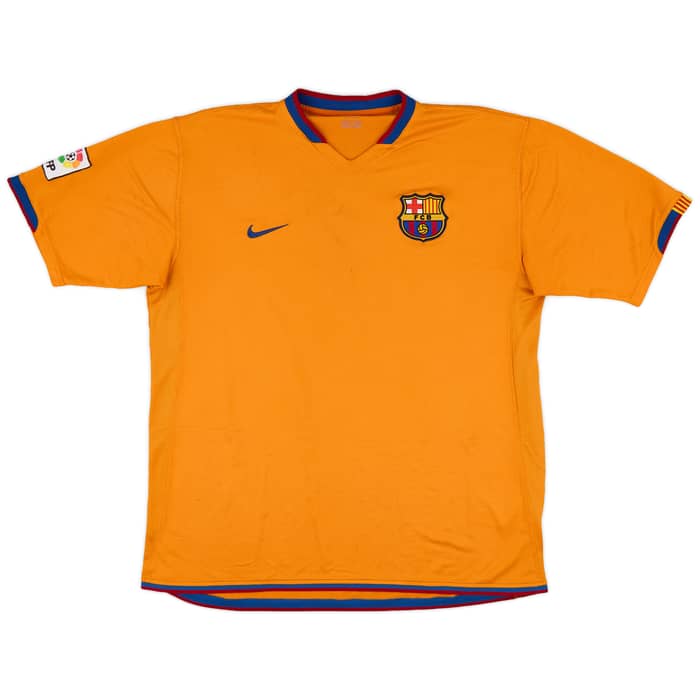 2006-08 Barcelona Away Shirt Messi #19 - 6/10 - (XL)