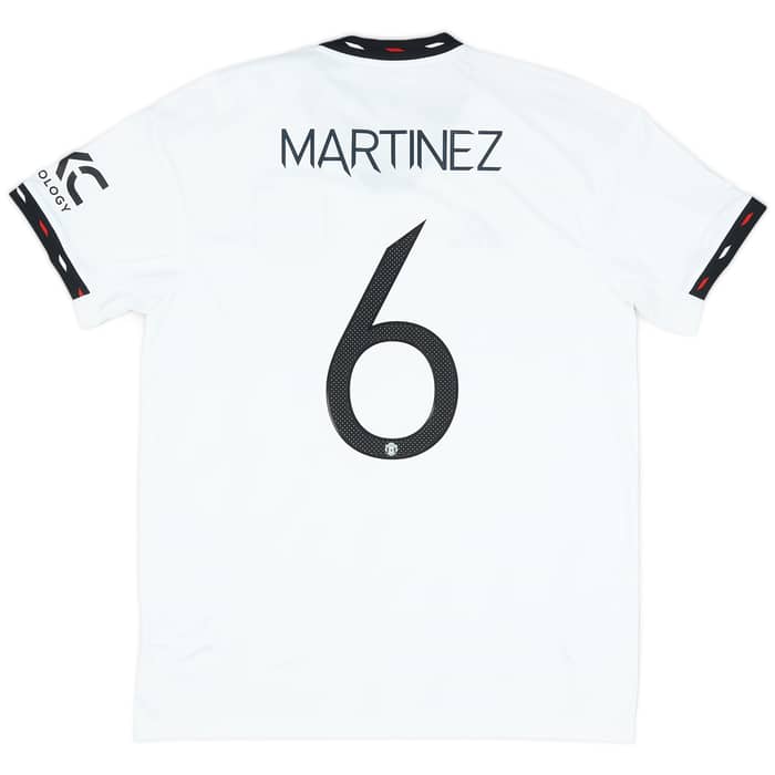 2022-23 Manchester United Away Shirt Martinez #6