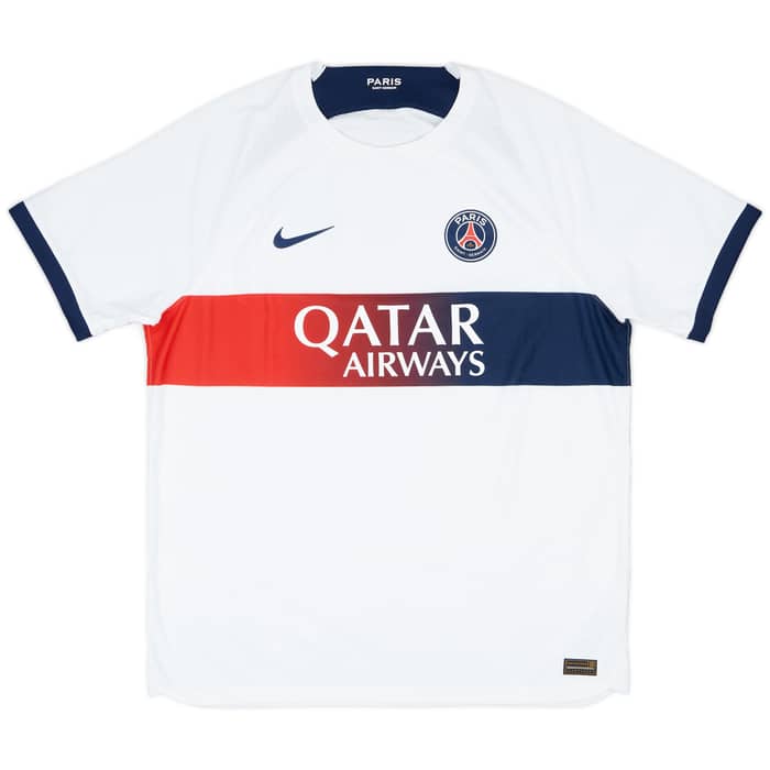 2023-24 Paris Saint-Germain Authentic Away Shirt - 7/10 - (XL)